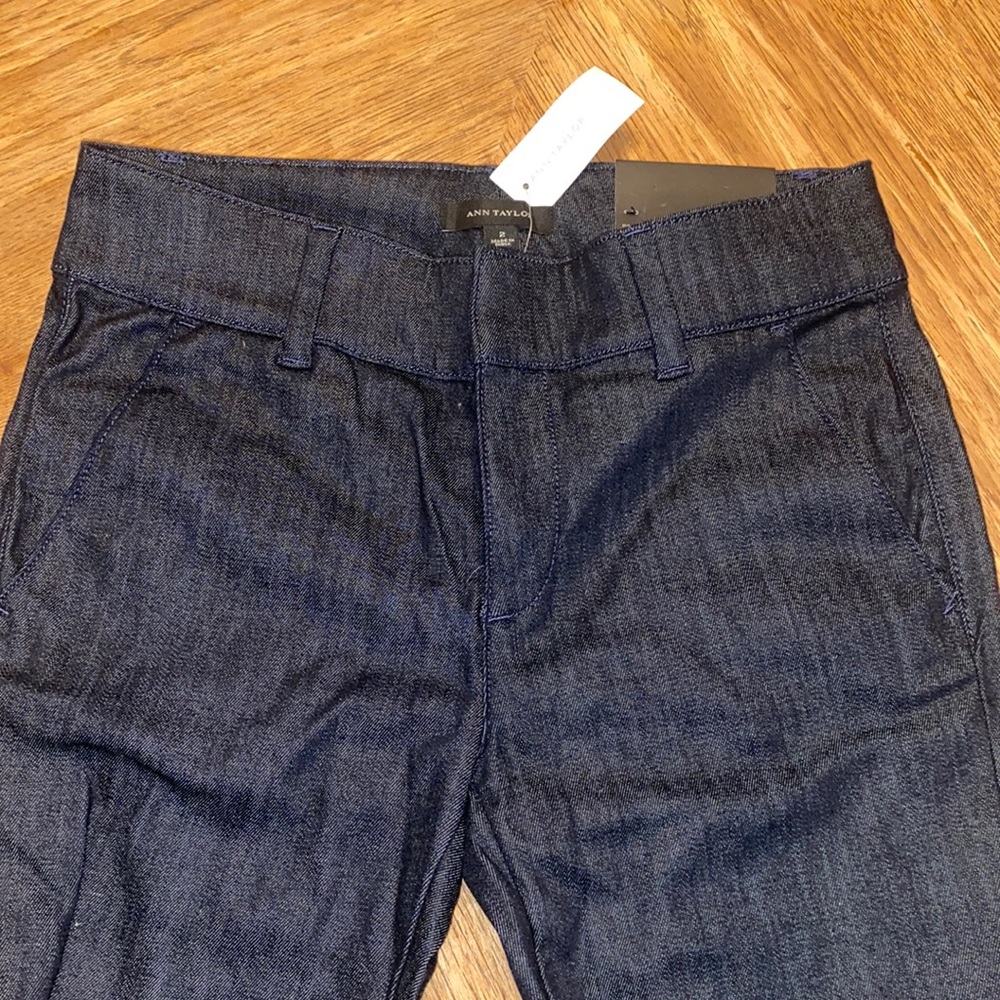 New Very Nice Ann Taylor Blue Devin Old Stock Jeans Sz 2
